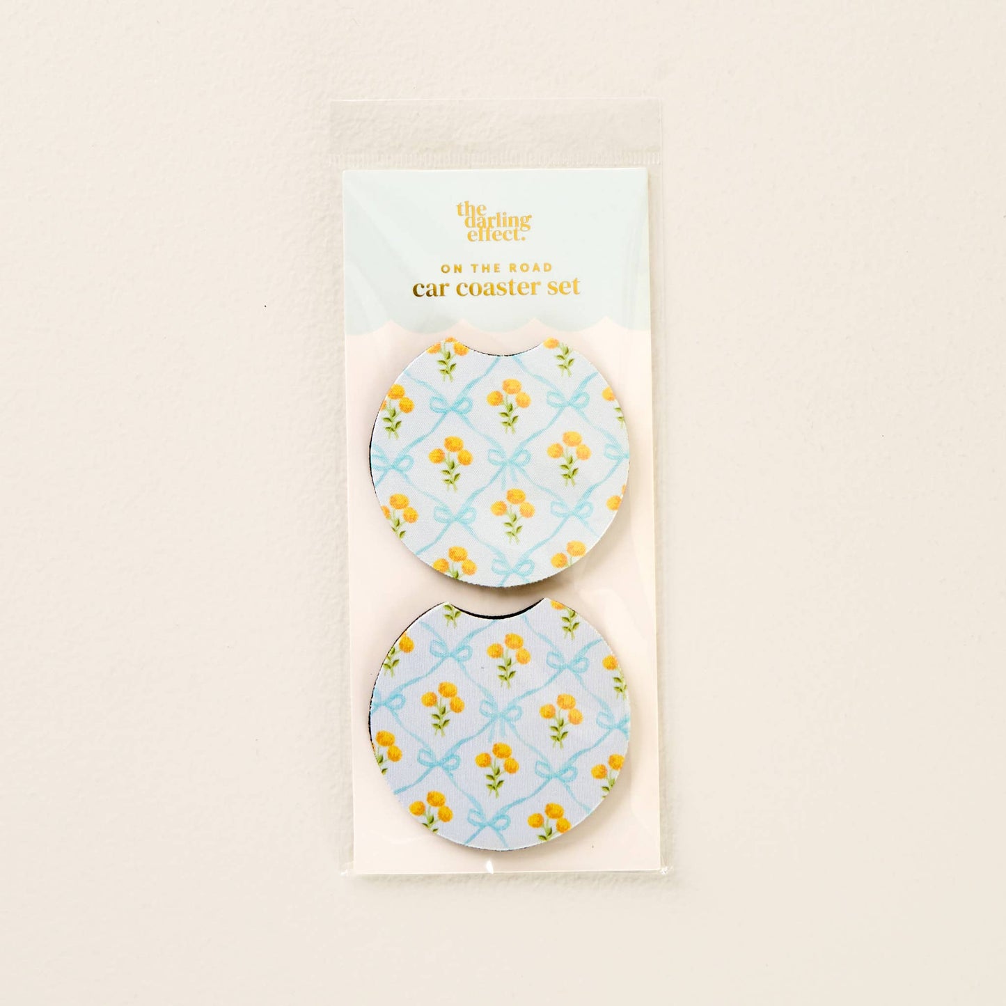 Car Coasters: Blue Lemons