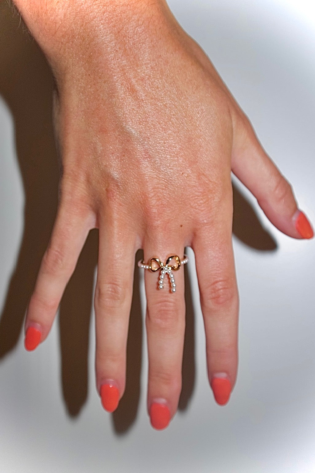 Gold Ribbon Ring