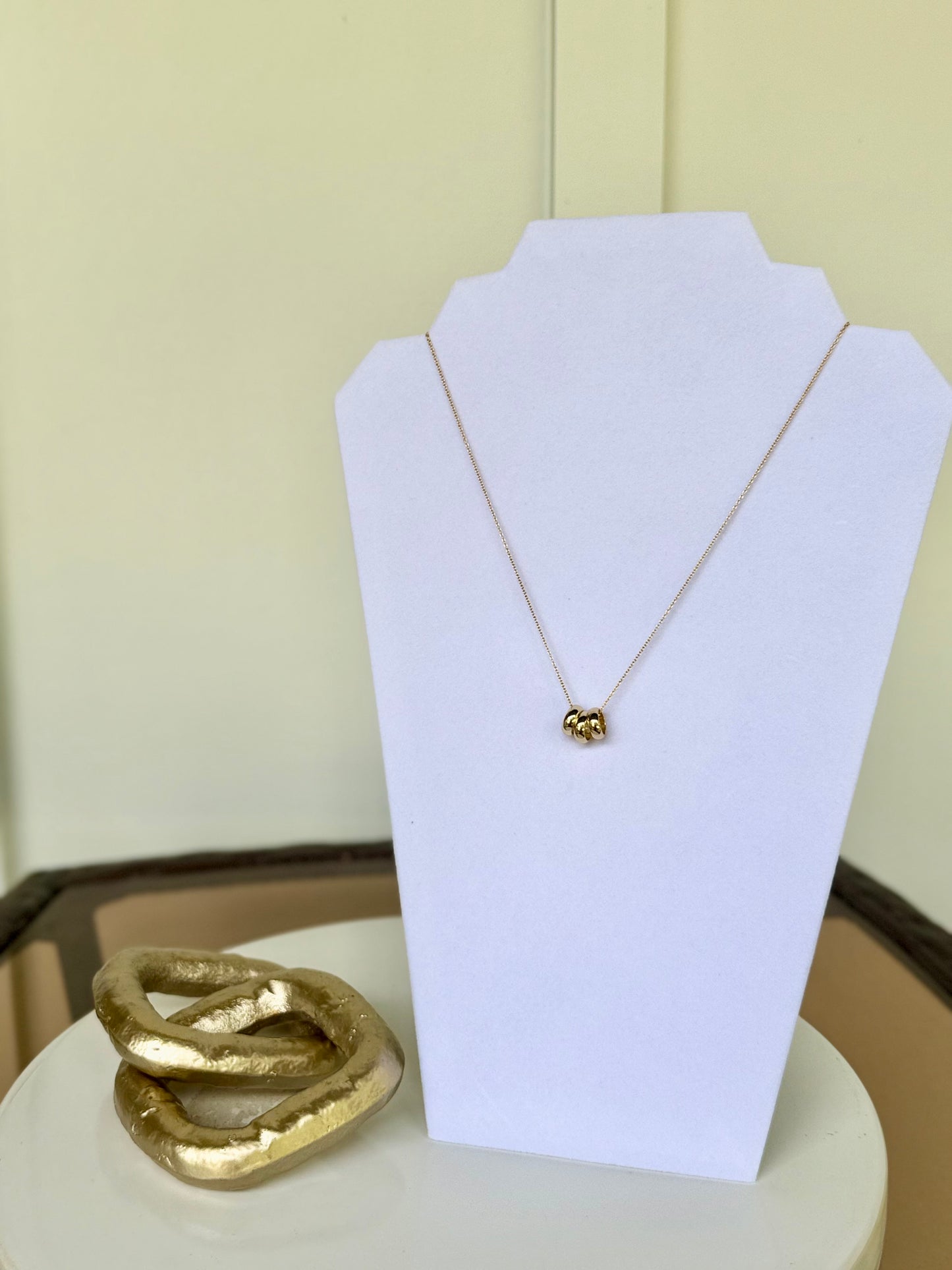 Golden Trio Necklace