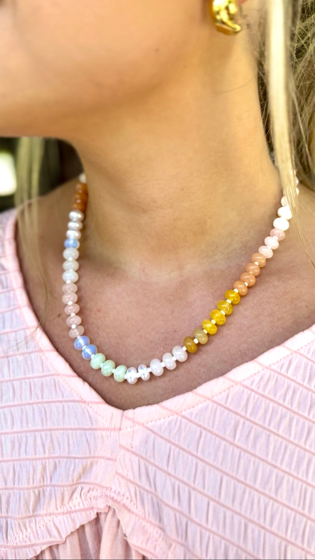 Glass Bead Necklace