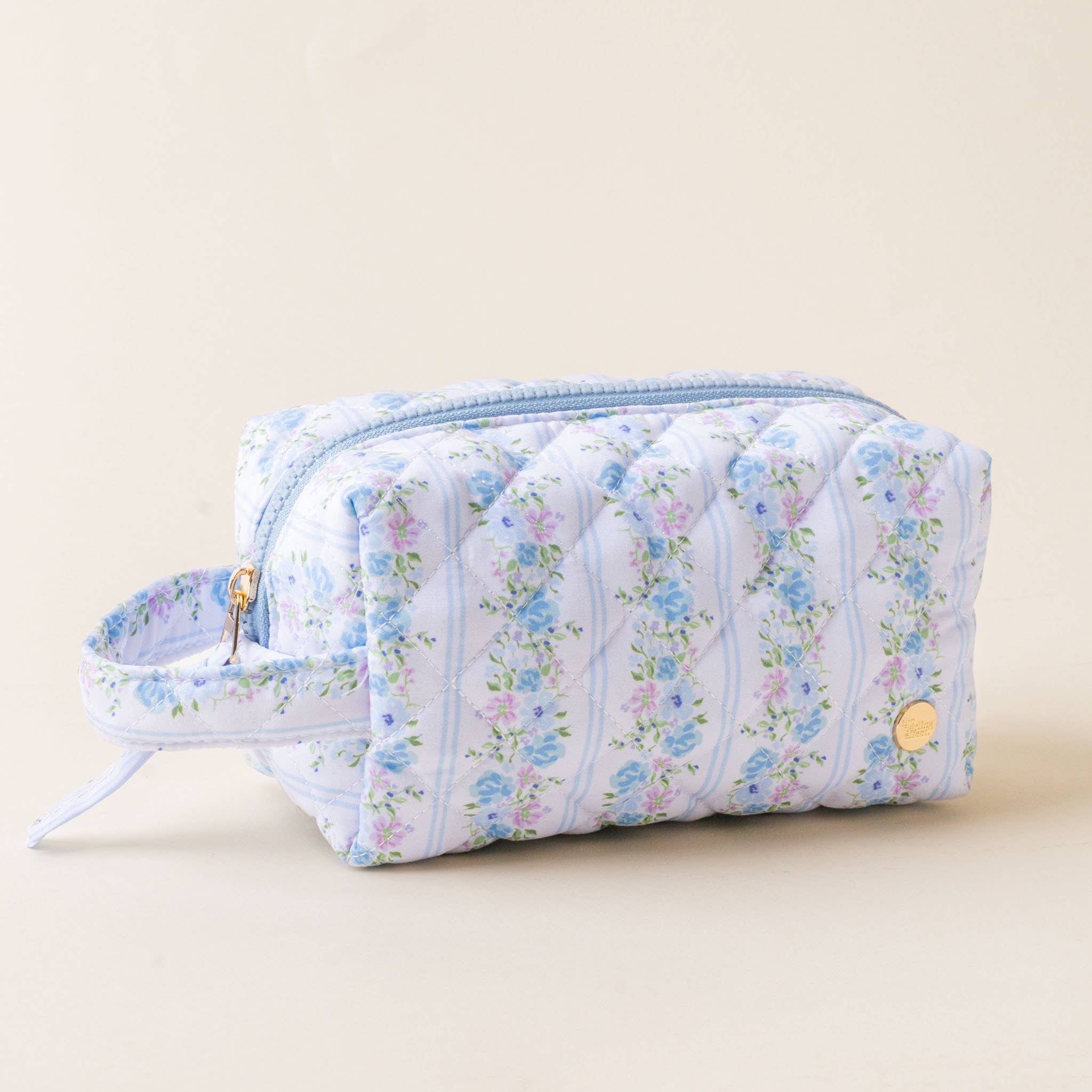Quilted Cosmetic Pouch
