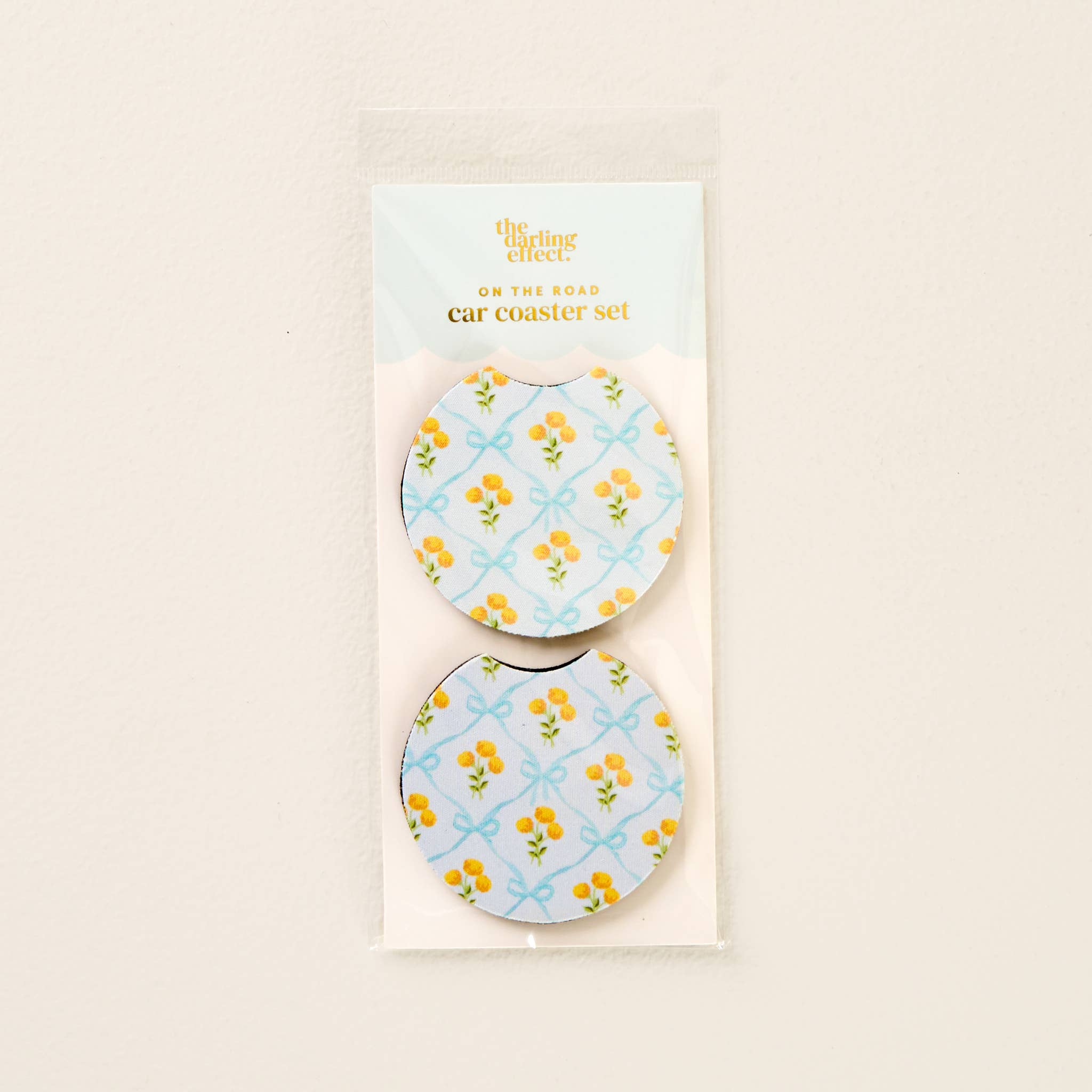 Car Coasters: Blue Lemons