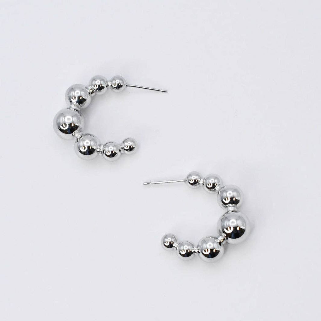 Bubble Hoop Earring