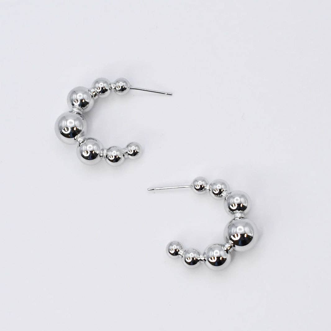 Bubble Hoop Earring