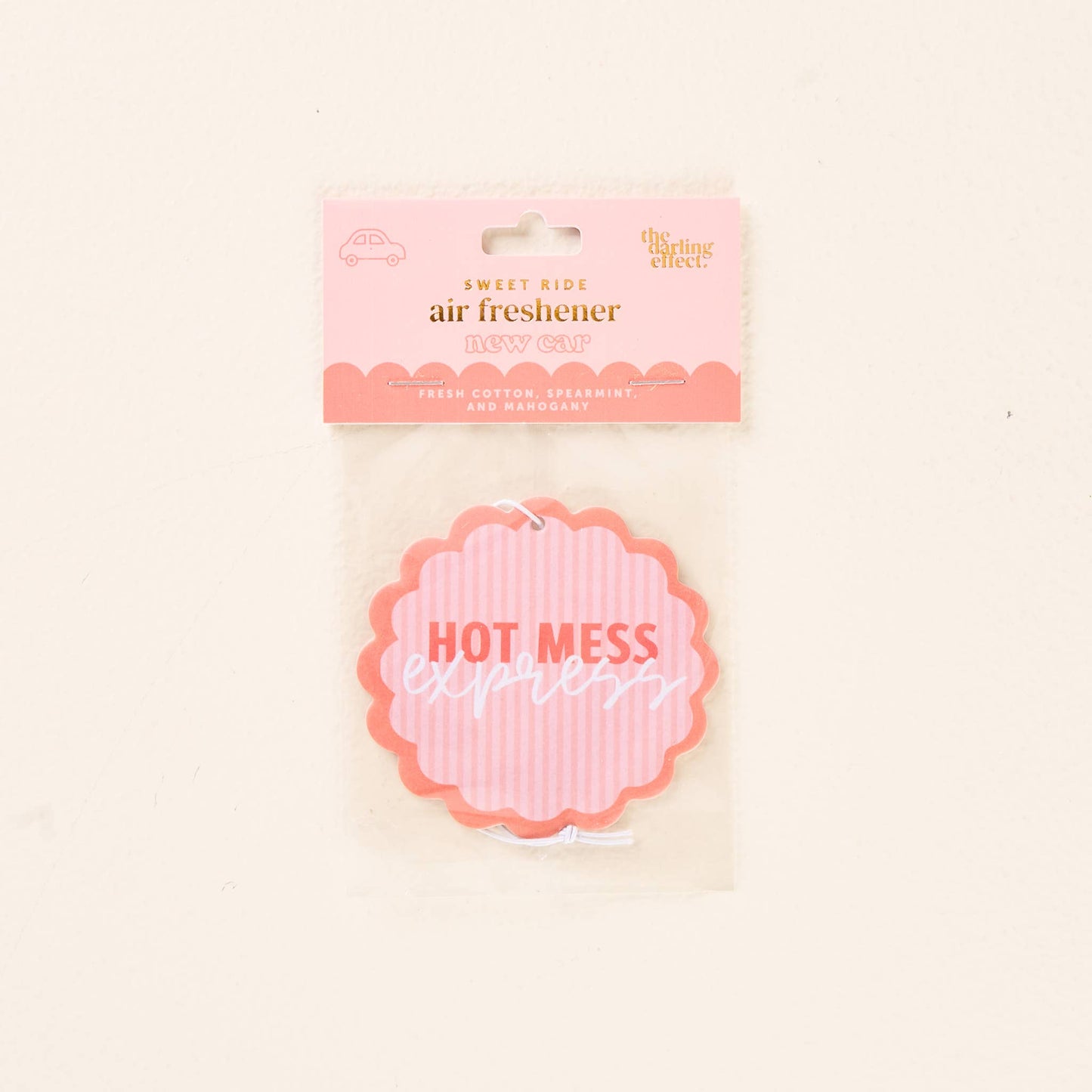 Car Air Freshener: Hot Mess Express
