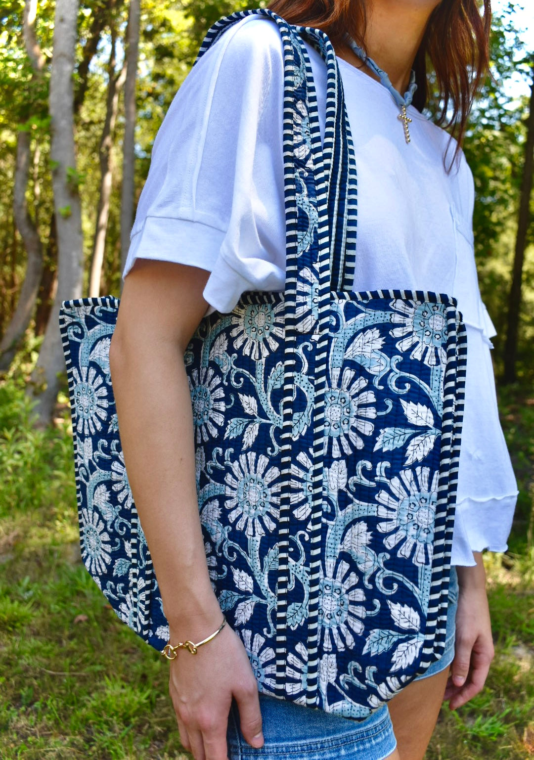 The Stitched Statement Tote