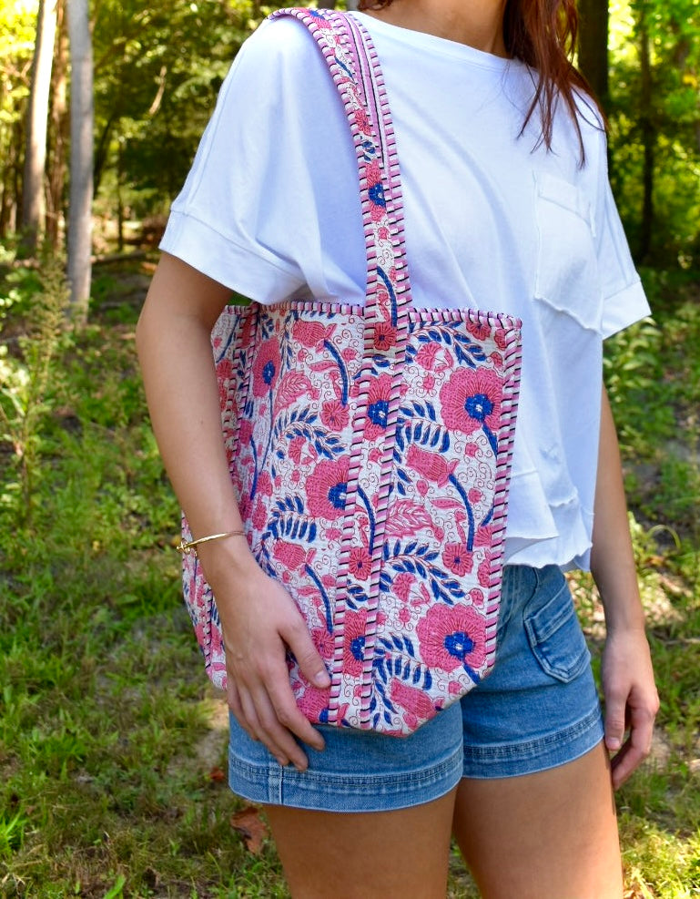 The Stitched Statement Tote