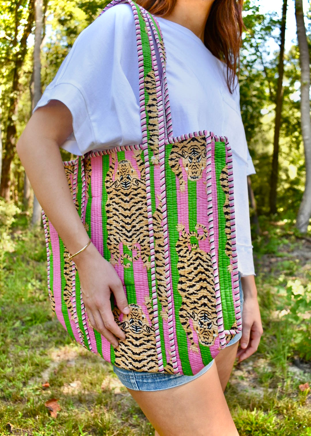 The Stitched Statement Tote