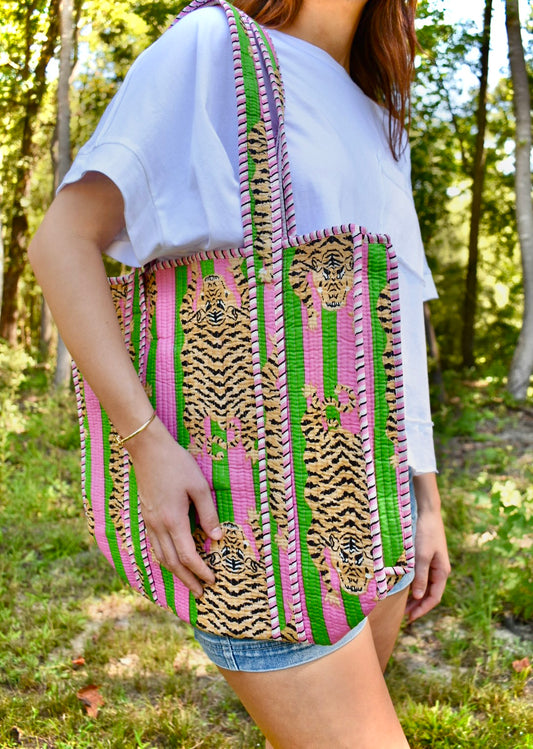 The Stitched Statement Tote