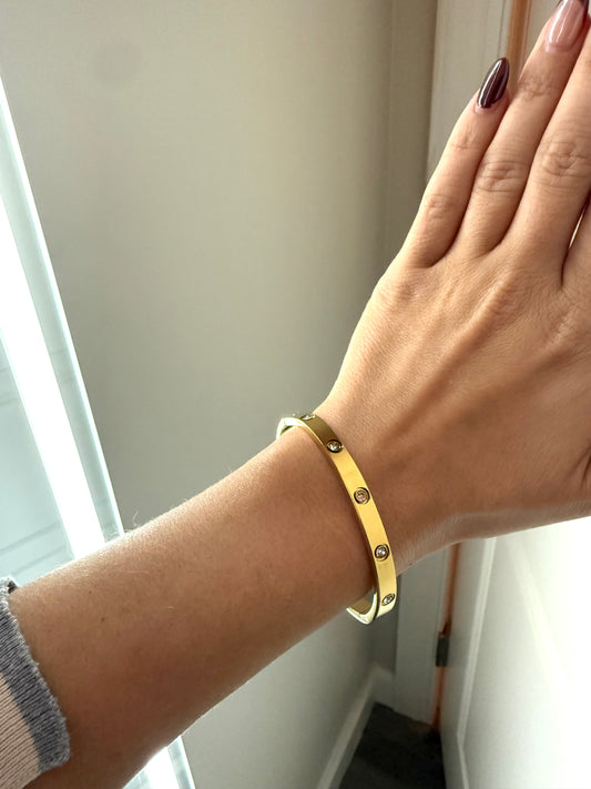 Embellished Bangle Bracelet