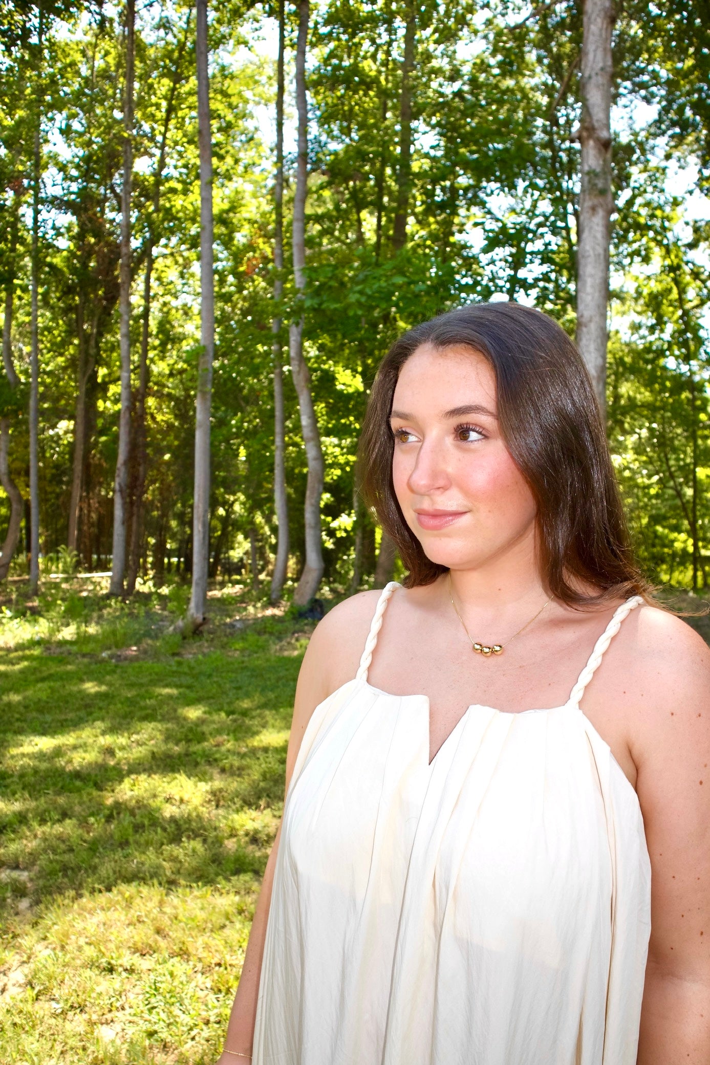 Braided Charm Maxi Dress