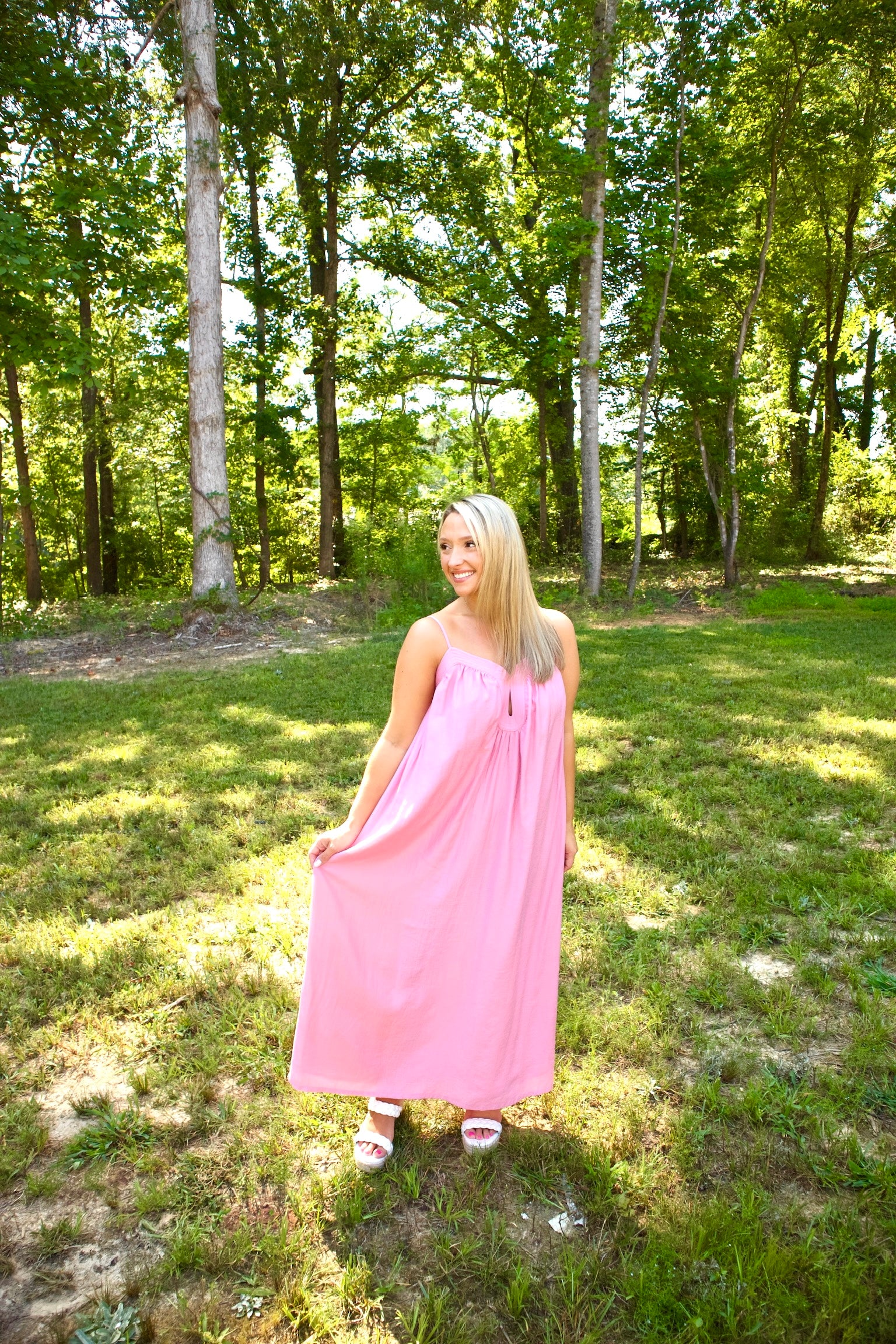 Pretty in Pink Sundress