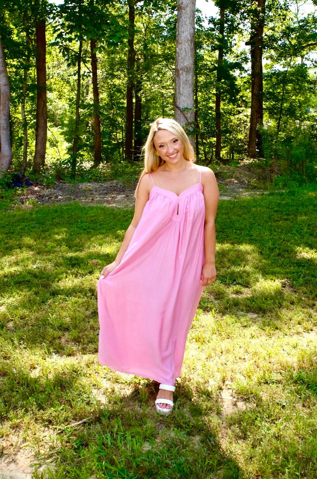 Pretty in Pink Sundress