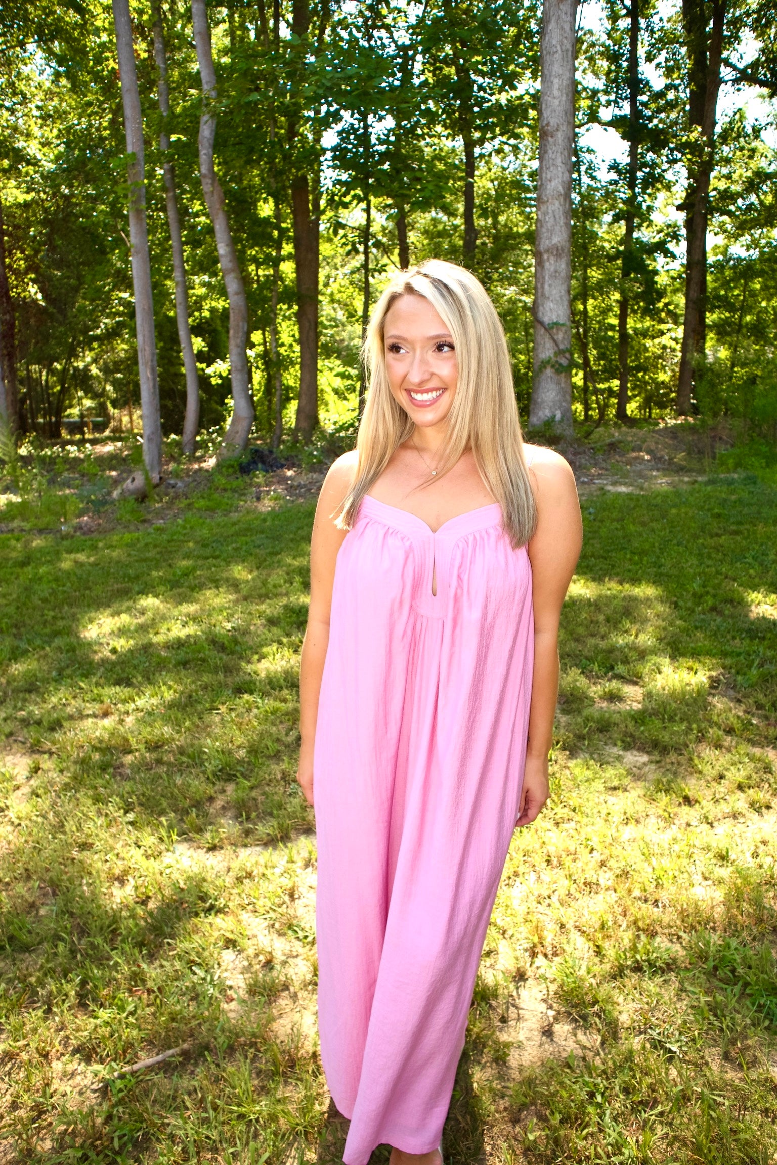 Pretty in Pink Sundress