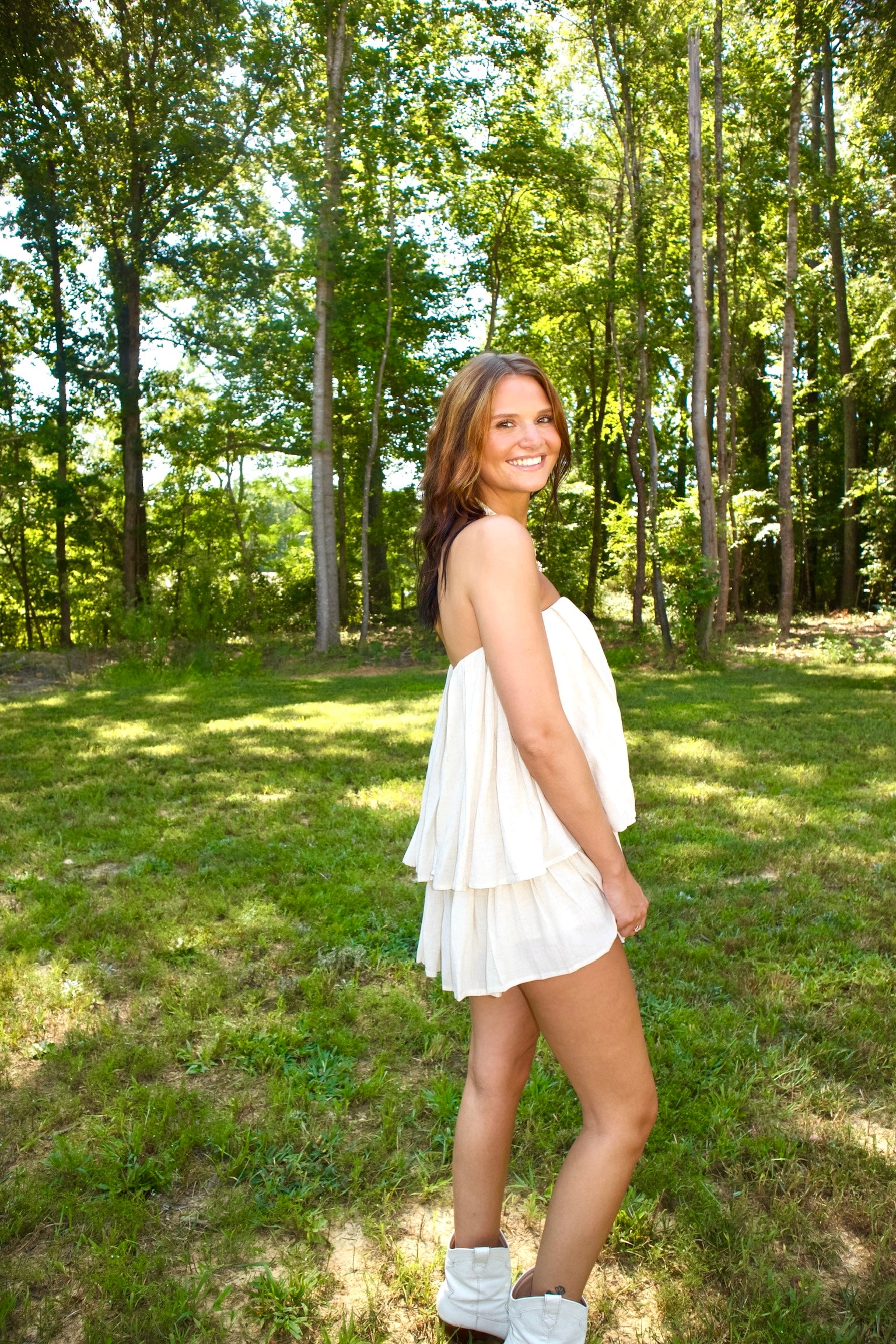 Pleated & Pretty Romper