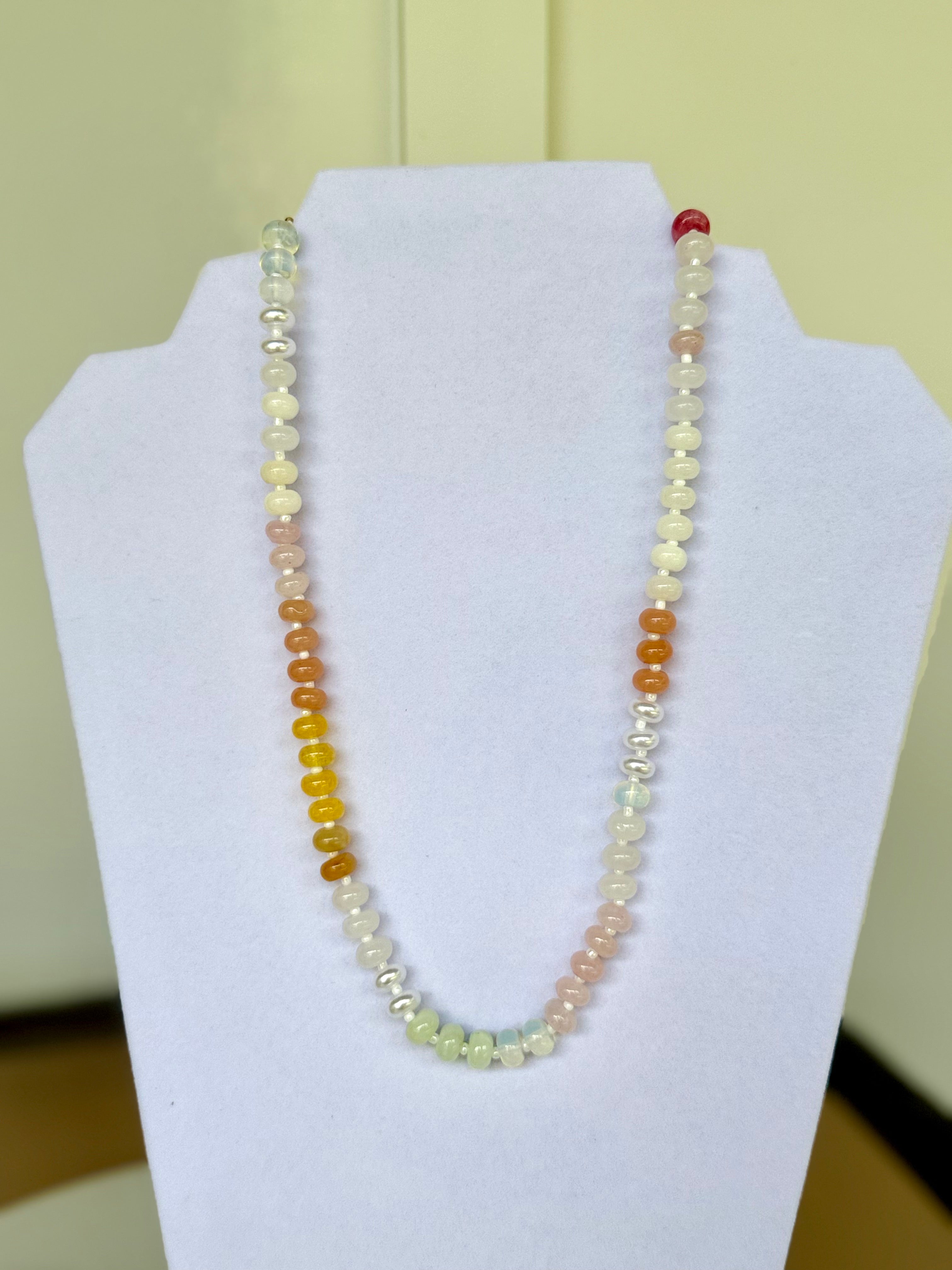 Glass Bead Necklace