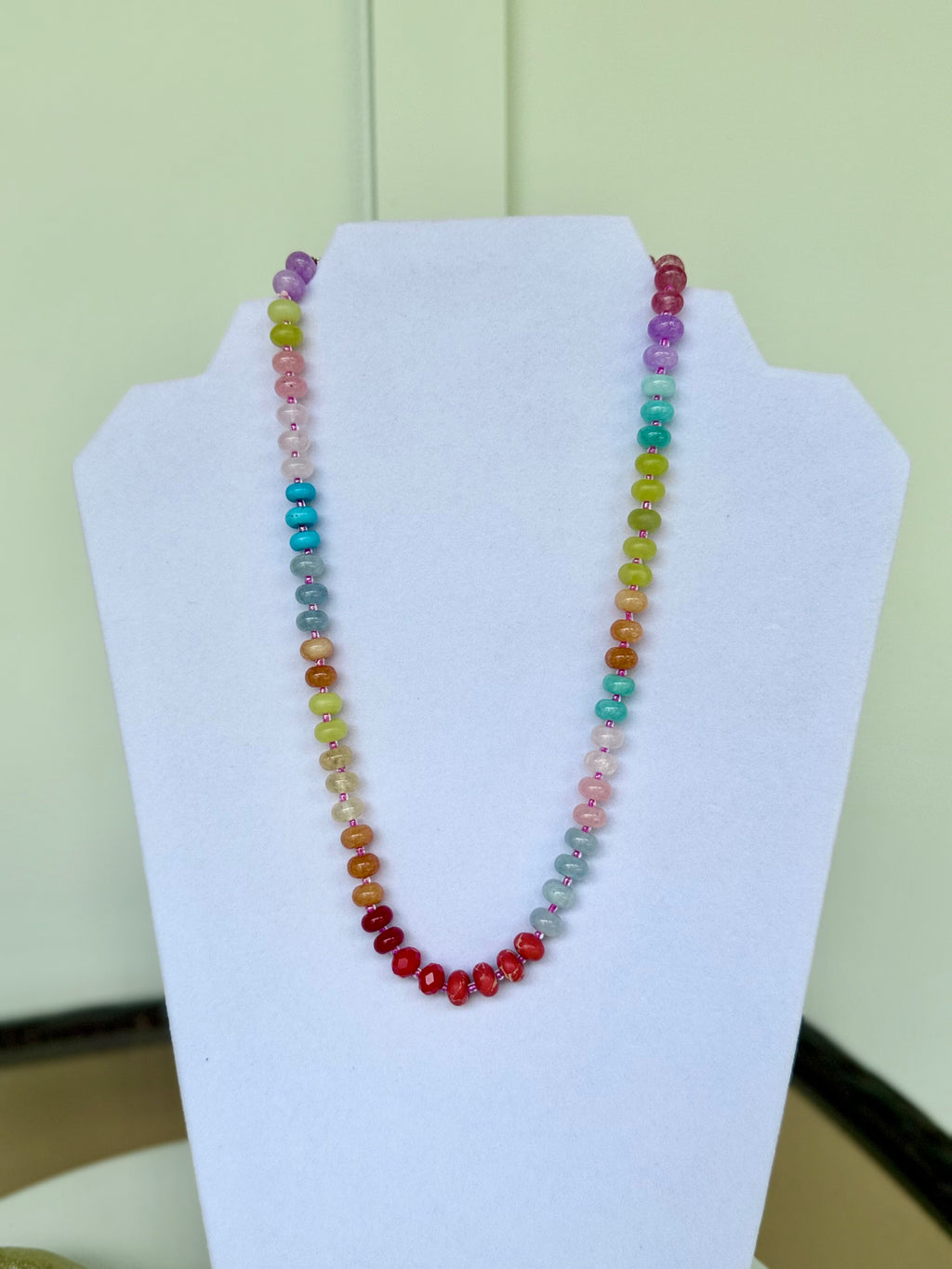 Glass Bead Necklace