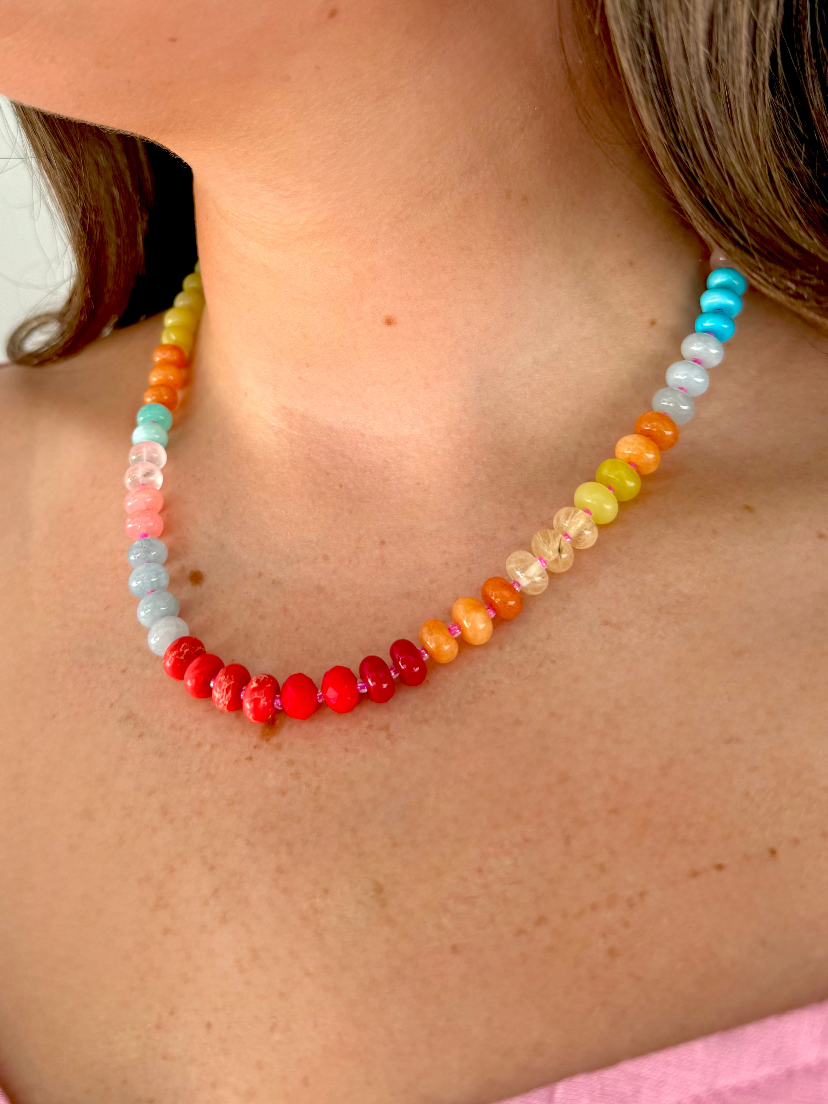 Glass Bead Necklace