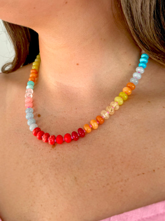 Glass Bead Necklace