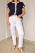 Signature White Jean