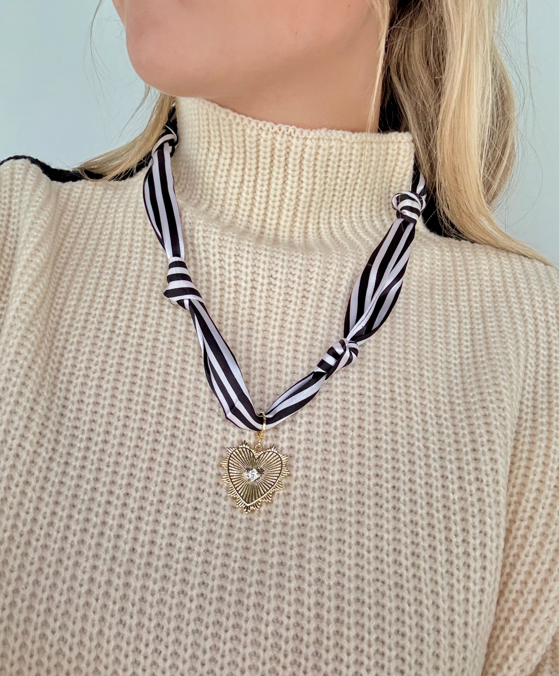 Scarf Charm Necklace