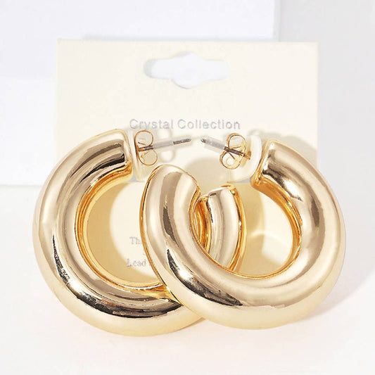 Modern Hoop Earrings