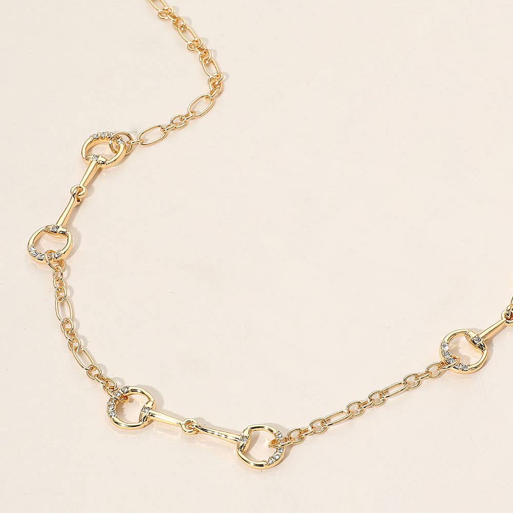 Equestrian Bit Necklace